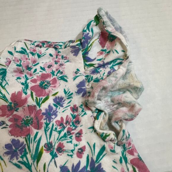 Baby Gap Floral outfit sz 12-18 m Matching Set Two Piece Baby Girl Outfit - Picture 5 of 7
